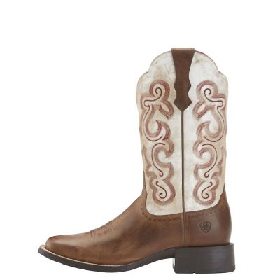 Ariat Quickdraw - Western Laarzen Bruin / Beige Dames - 10361-926